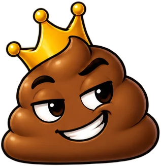 King Poo smirk
